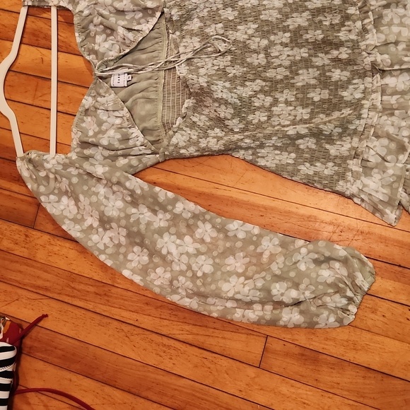 Sabo skirt puff sleeve mini - Picture 3 of 9